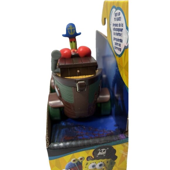 SpongeBob Movie Bikini Bottom Boaters Mr Krabs Vehicle Playset Nickelodeon NEW - Picture 5 of 10